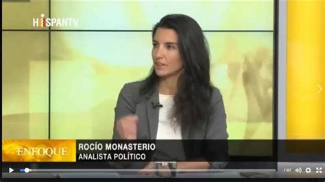 Analista Pol Tica Cubano Espa Ola Roc O Monasterio Discute En Programa