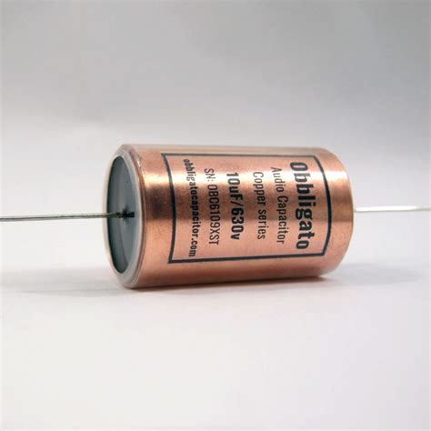 Uf V Obbligato Copper Capacitor Diy Hifi Supply