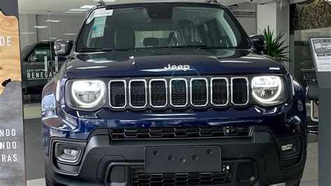 Novo Jeep Renegade Longitude Azul Jazz Veja Youtube