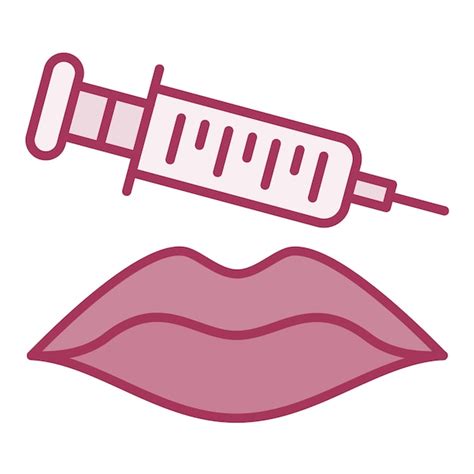 Imagem Vetorial De Cone De Botox Pode Ser Usada Para Cuidados A