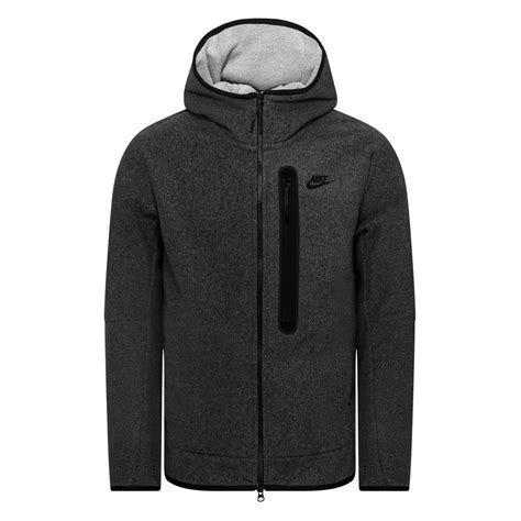 Nike Sweat à Capuche NSW Tech Fleece Winterized FZ Gris Noir