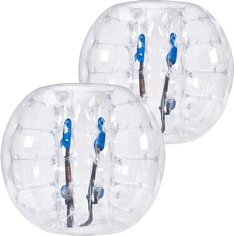 Vevor Inflatable Bumper Balls 2 Pack 4ft 1 2m Body Sumo Zorb Balls For Teen 0 8mm