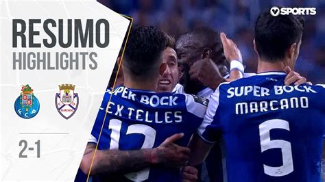 Highlights Resumo FC Porto 2 1 Feirense Liga 17 18 33 YouTube