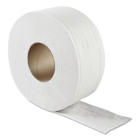 JRT 8 85 In Dia X 3 3 In X 500 Ft White 2 Ply Jumbo Bath Tissue 12