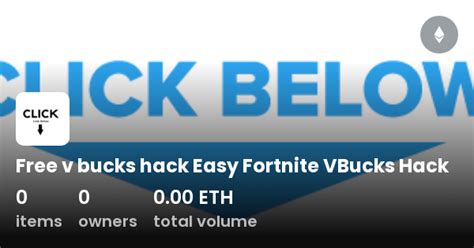 Free V Bucks Hack Easy Fortnite Vbucks Hack Collection Opensea