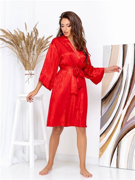 Шелковый халат кимоно LINGERIE 170458 Купить в Киеве Одессе в