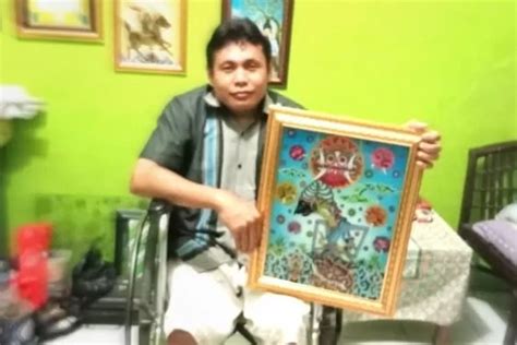 Kusdono Rastika Maestro Lukisan Kaca Cirebon Ayo Bandung