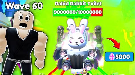 Toilet Tower Defense UPTADE Sự Kiện EASTER Và Units MECH BUNNY TITAN