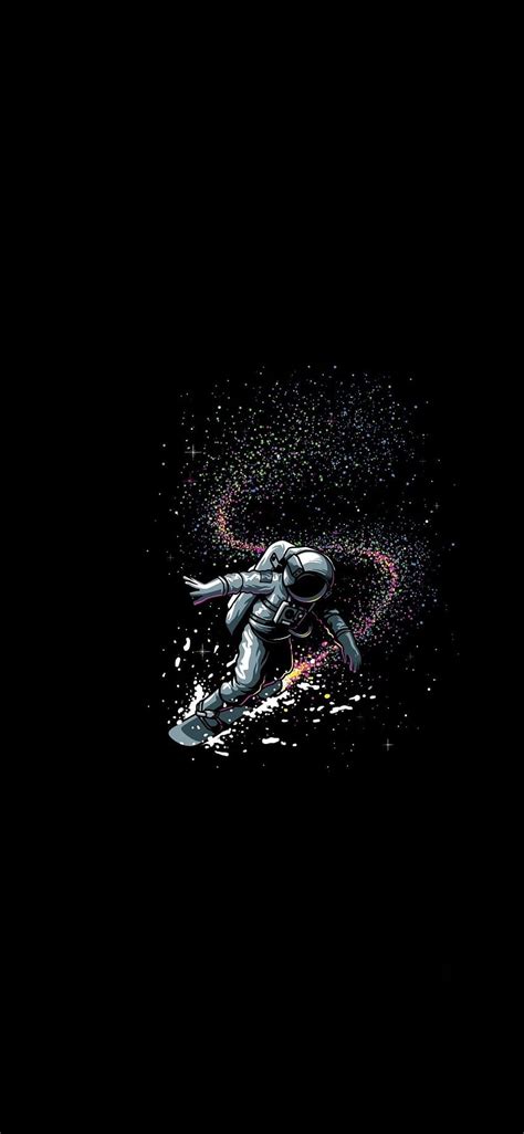 Astronaut Space Screensaver Anime, Astronaut Floating Cartoon HD phone ...