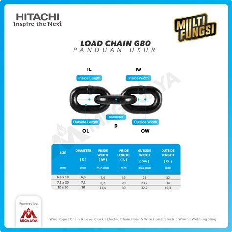 Dapatkan Produk Load Chain Hitachi Jpn Mm M Harga Terjangkau