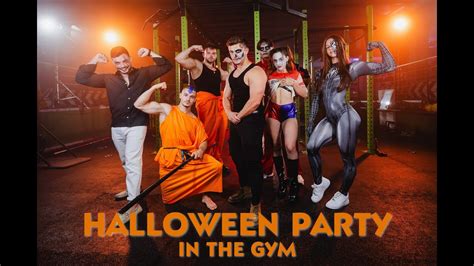 Halloween Party In The Gym With Bulletproof And World Champions