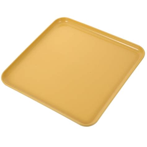 Coffee Table Tray Fast Food Serving Square Dessert Plastic Restaurant