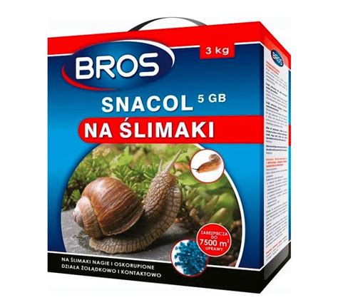 OK skuteczny środek trutka na ŚLIMAKI BROS SNACOL granulat ERLI pl