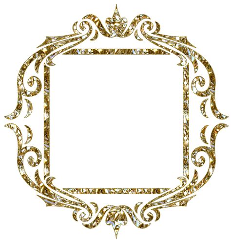 Shiny Crystal Frame 37304201 Png