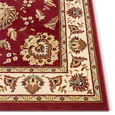 Sultan Sarouk Red Oriental Area Rug Persian Floral Formal Traditional