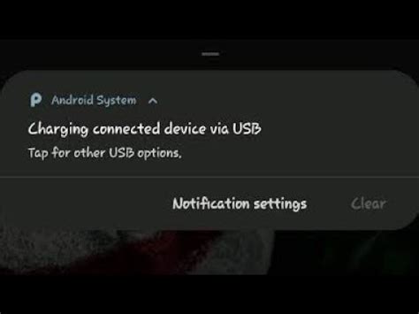 How To Fix Charging Connected Device Via Usb Notification Issue Android