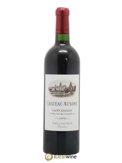 Acheter Château Ausone 1er Grand Cru Classé A 2002 lot 6905