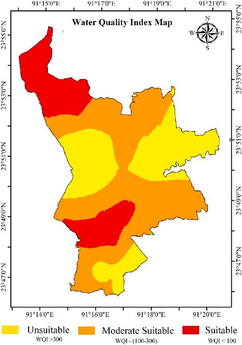 Water Quality Index Wqi Map Download Scientific Diagram