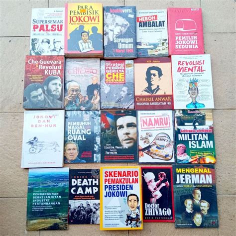 Jual OBRAL BUKU MURAH ORIGINAL POLITIK SEJARAH BUKU BIOGRAFI