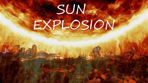 What Would Happen To Earth If The Sun Exploded Youtube