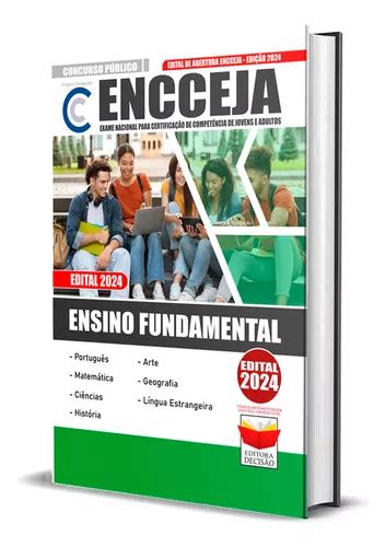 Apostila Encceja Certifica O Ensino Fundamental Ed Decis O Frete Gr Tis