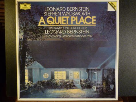 Leonard Bernstein A Quiet Place Releases Discogs