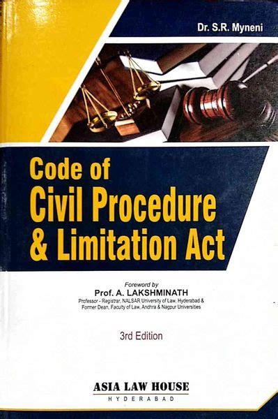 Code Of Civil Procedure And Limitation Act Lawrels