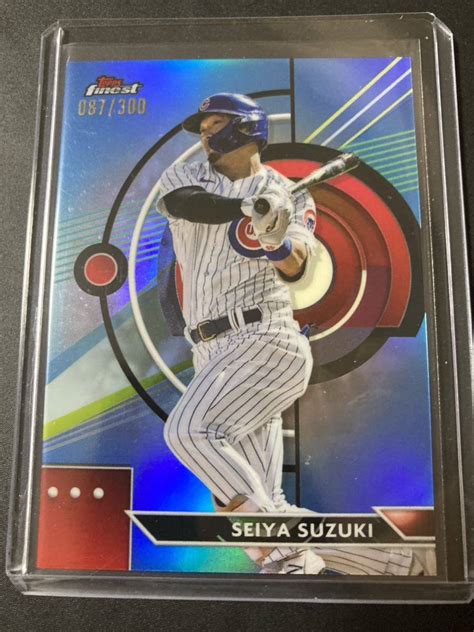 2023 TOPPS FINEST 鈴木誠也 パラレル 300 SEIYA SUZUKI CUBS Topps 売買されたオークション情報