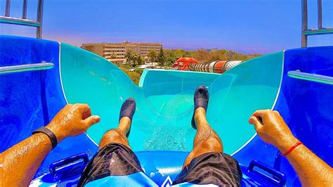 Aquajoy Water Park Rafting Water Slide Youtube