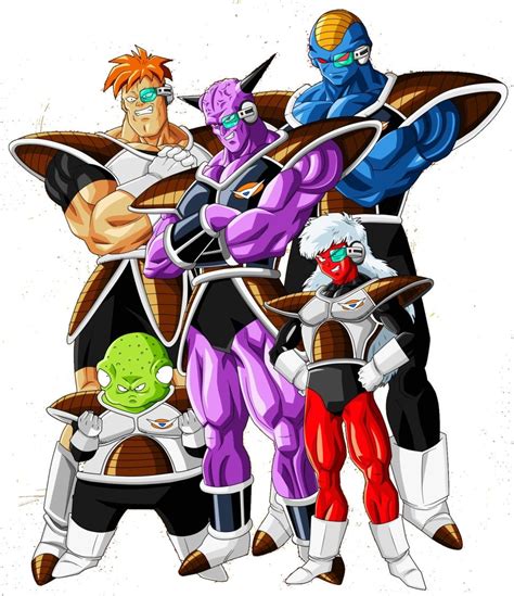 Fuerzas Especiales Ginyu Dragon Ball Anime Dragon Ball Dragon Ball