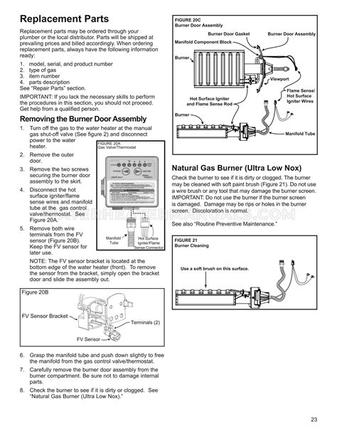 Reliance Urrs Water Heater Installation Instructions And Use