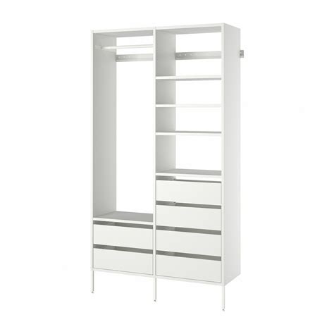 Aurdal Wardrobe Combination White 4914x1534x87 Ikea Us