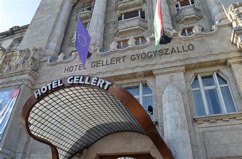 Hotel Gellert Budapest Hungary Editorial Image Image Of Nouveau