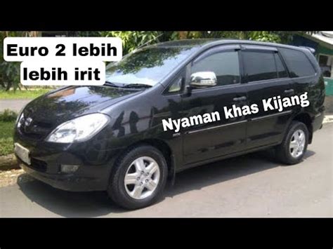 2008 Toyota Kijang Innova 2 0 G Mesin Interior Exterior YouTube