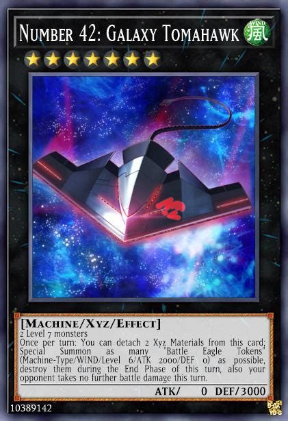 Yu-Gi-Oh! Wiki - Number 42: Galaxy Tomahawk