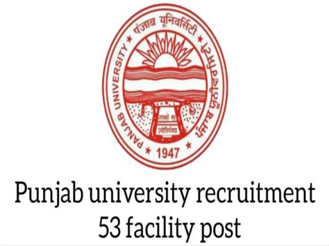 Punjab University Recruitment 2023 Punjab University Vacancies For 53