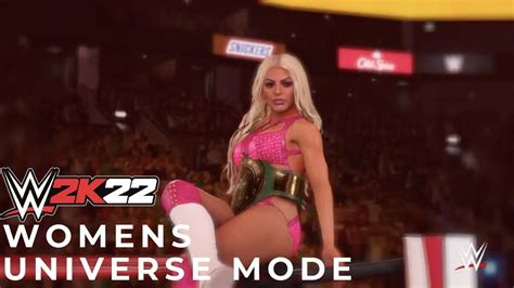 Wwe 2k22 Womens Universe Mode I Episode 15 Raw Youtube