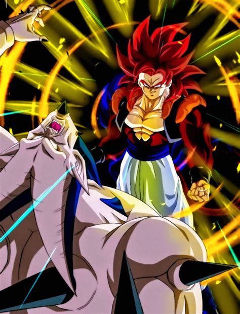 Gogeta Ssj4 Vs Omega Shenron By Davidferres On Deviantart