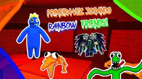 Joguei Rainbow Friends Morri Youtube