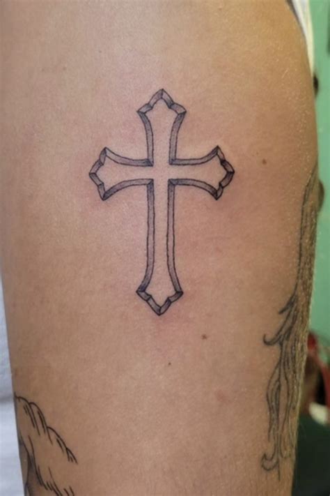 Easy Cross Tattoos For Men