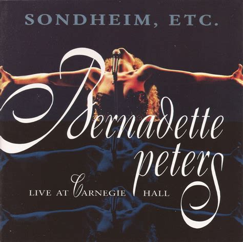 Bernadette Peters Sondheim Etc Releases Discogs