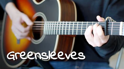 Greensleeves Fingerstyle Acoustic Guitar Tab YouTube