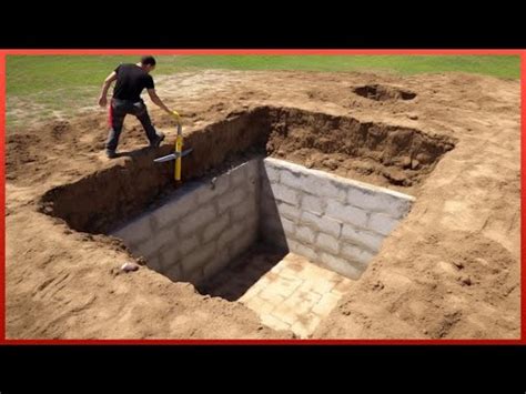 Man Builds Hidden Underground BUNKER In His Backyard DIY Basement By