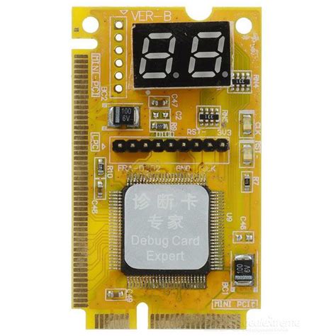 POST Карта Mini PCI PCI-E LPC Анализатор Неисправности Ноутбука Тестер ...