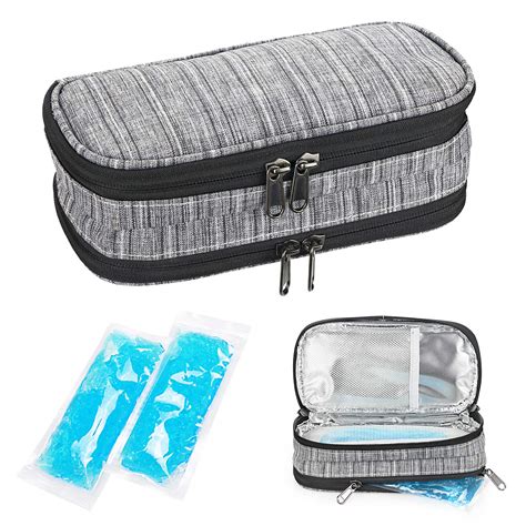 Buy YOUSHARES Insulin Cooler Travel Case Double Layer Handy Medication