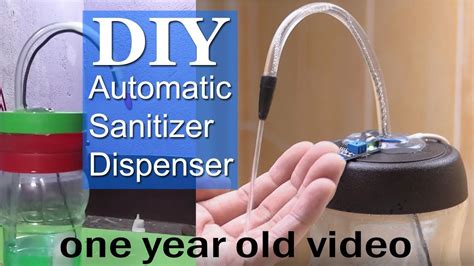 Diy Automatic Hand Sanitizer Machine At Home Youtube