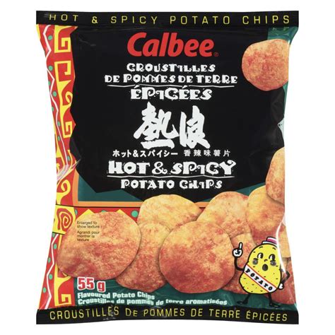 Calbee Potato Chips Hot Spicy Flavor AFOD LTD