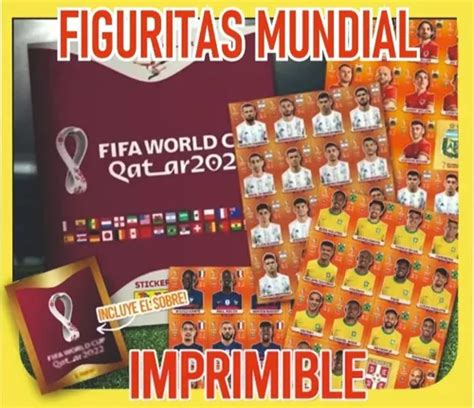 Figuritas Del Mundial Qatar 2022 Para Impresión Hd en venta en General