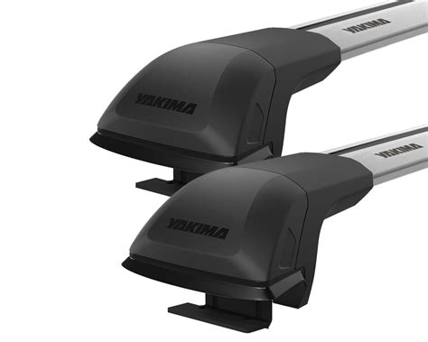 Yakima JetStream FX TimberLine Silver 2 Bar Roof Rack For Cupra Ateca