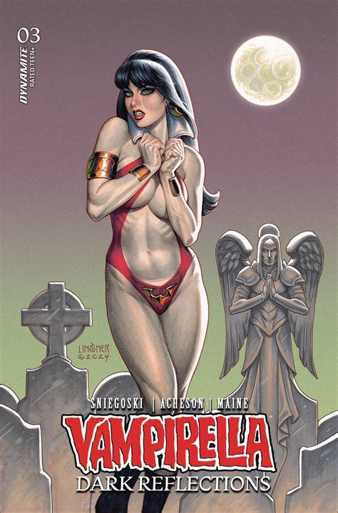 JUN240253 VAMPIRELLA DARK REFLECTIONS 3 CVR B LINSNER Previews World